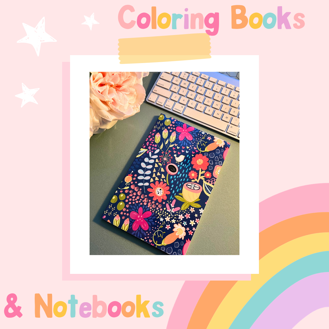 Coloring Books & Notebooks