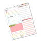 a pink and yellow planner with a star on it