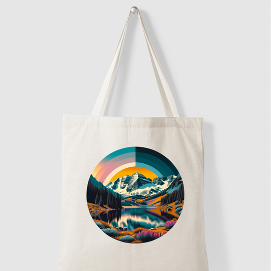 Colorado Alpine Lake Tote Bag