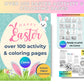 Easter Activity & Coloring Pages | Easter Bunny Printables, Instant Download Fun Coloring