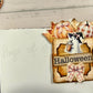 Bookmark Halloween DYI Paperclip Bookmark Gift for Book Lovers, Cute Book Club Favor, Digital Download Mini Ephemera